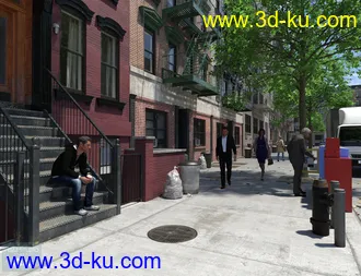 3D打印模型New York Tenements 2的图片