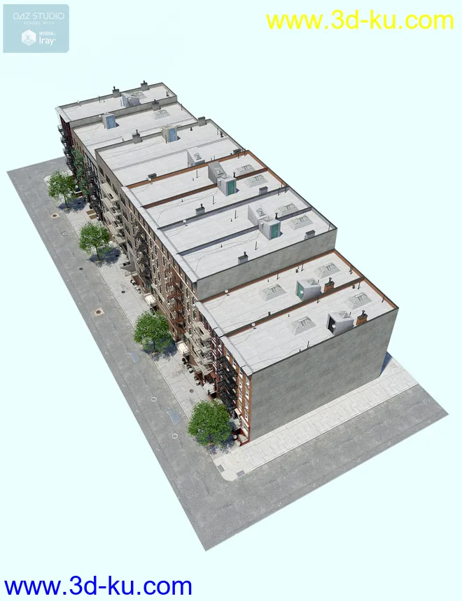 New York Tenements 2模型的图片15