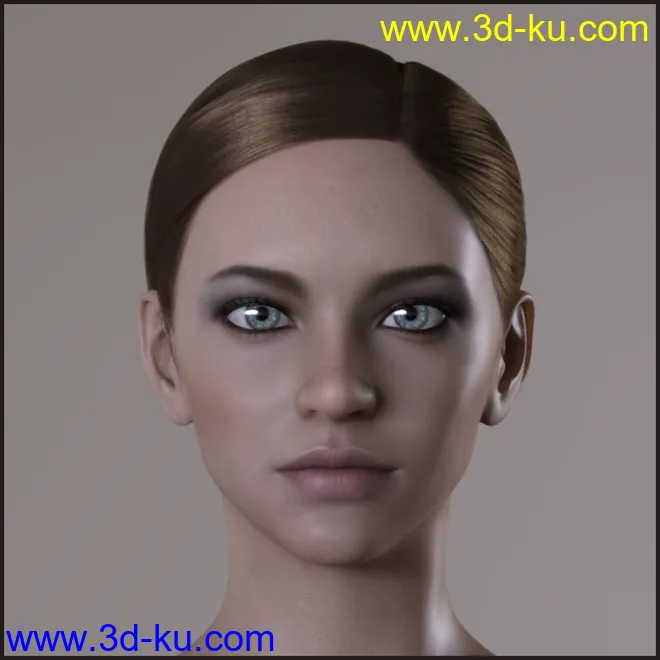 NG Hair for Genesis 8 Female模型的图片1