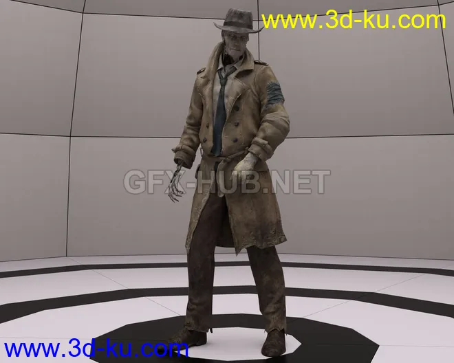 Nick Valentine for G8m and G8.1M模型的图片1