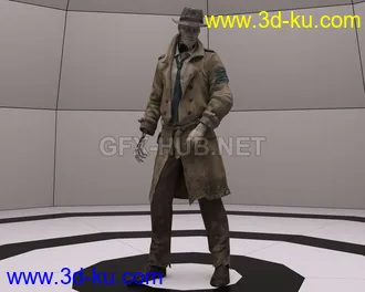 3D打印模型Nick Valentine for G8m and G8.1M的图片