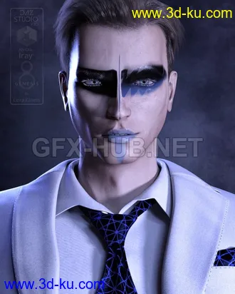 3D打印模型Nicoley for Genesis 8 and 8.1 Male的图片