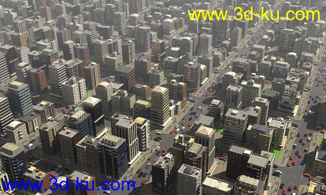 Night and Day City模型的图片3