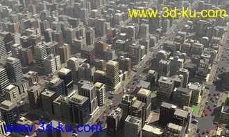 3D打印模型Night and Day City的图片
