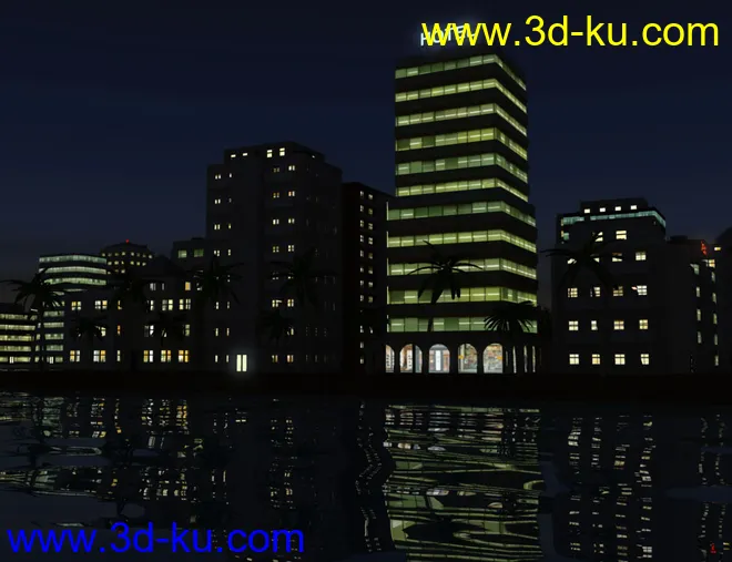 Night and Day City模型的图片6