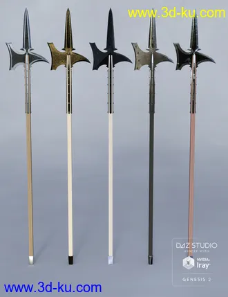 3D打印模型Nomadic Huntress for Genesis 2 Female(s)的图片
