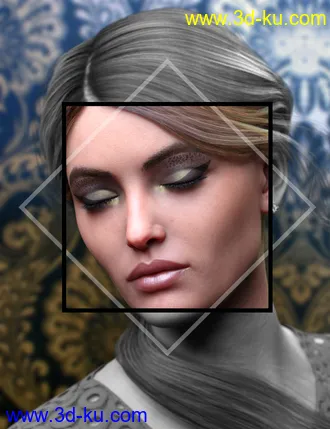 3D打印模型Nude Metallics Eyeshadow Builder Genesis 8 Females Merchant Resource的图片