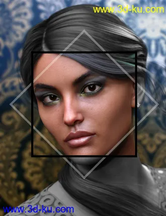 3D打印模型Nude Metallics Eyeshadow Builder Genesis 8 Females Merchant Resource的图片