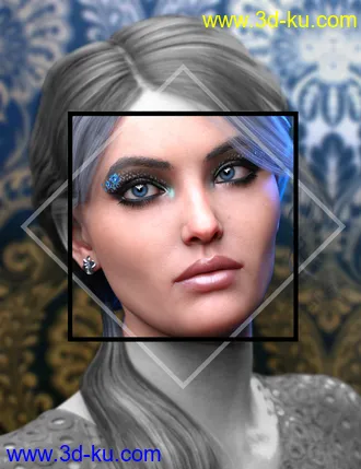 3D打印模型Nude Metallics Eyeshadow Builder Genesis 8 Females Merchant Resource的图片