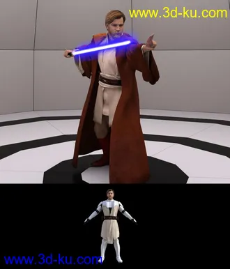 3D打印模型Obi-Wan Kenobi for G8M and G8.1M的图片