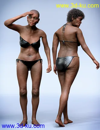 3D打印模型Oda May HD for Genesis 8 Female的图片