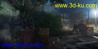 3D打印模型Old Military Base Compound的图片