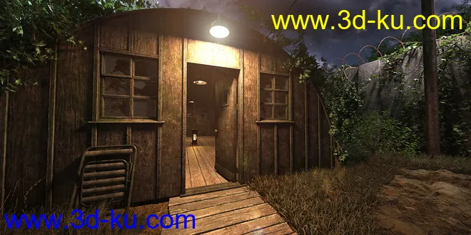 Old Military Base Compound模型的图片4