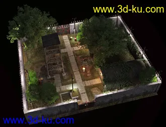 3D打印模型Old Military Base Compound的图片