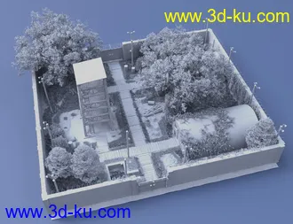 3D打印模型Old Military Base Compound的图片