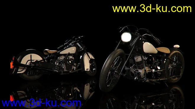 Old Street Bike模型的图片3
