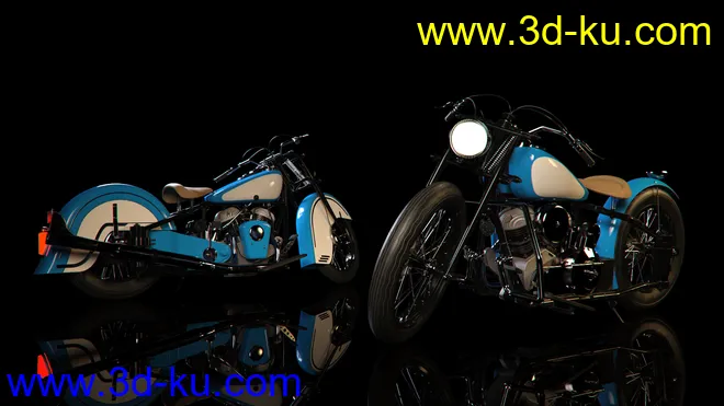 Old Street Bike模型的图片4