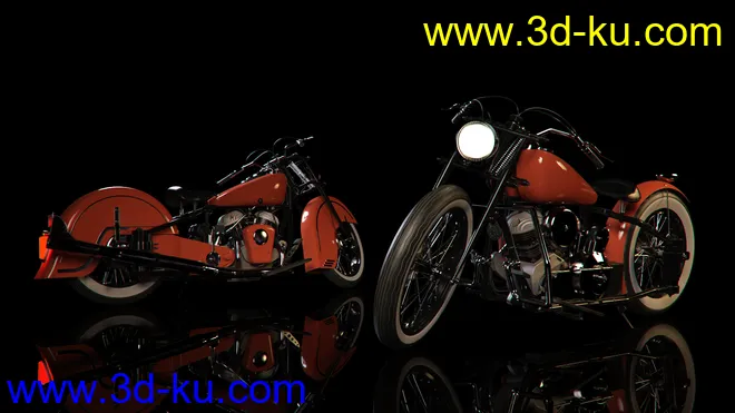 Old Street Bike模型的图片5