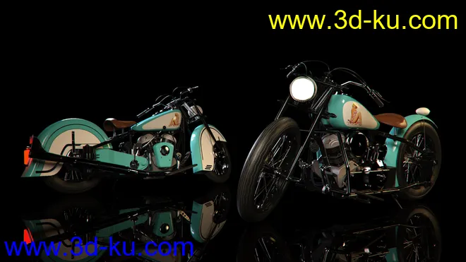 Old Street Bike模型的图片6