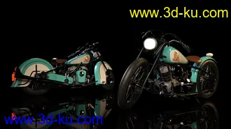 3D打印模型Old Street Bike的图片