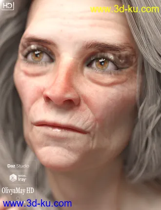 3D打印模型Olivya 'The Granny' May HD for Genesis 8 Female的图片