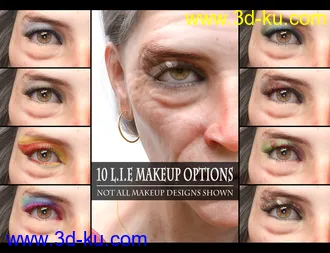 3D打印模型Olivya 'The Granny' May HD for Genesis 8 Female的图片