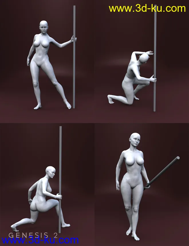 Olympia 6 Fantasy Classic Poses模型的图片2