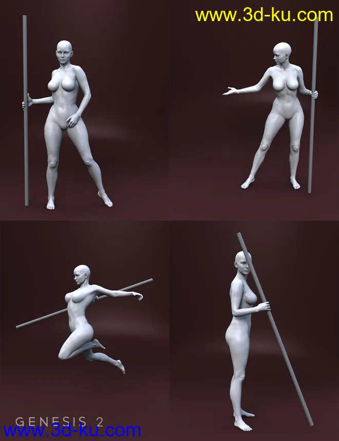 Olympia 6 Fantasy Classic Poses模型的图片5