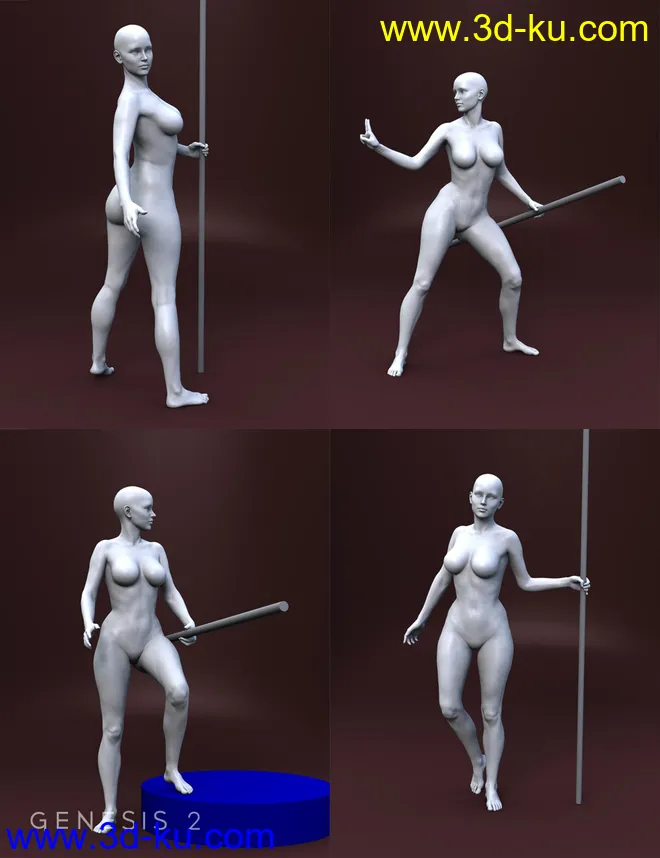 Olympia 6 Fantasy Classic Poses模型的图片7