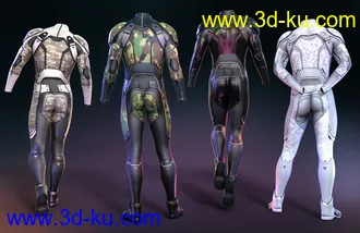 3D打印模型OMNI Suit for Genesis 8 and 8.1 Male Outfit Textures的图片