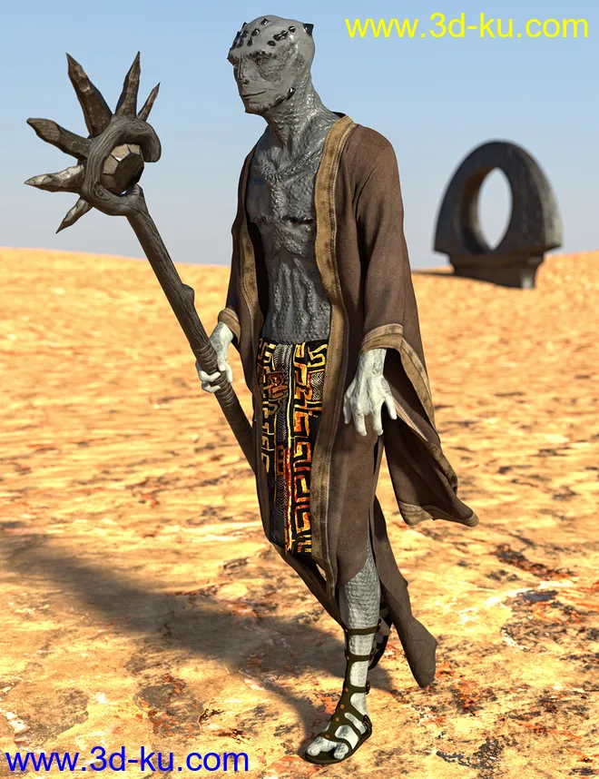 Oolong HD for Genesis 8 Male模型的图片5