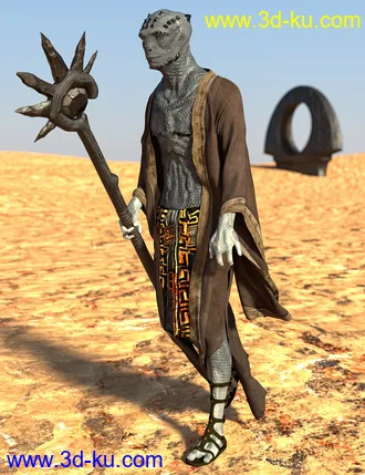 3D打印模型Oolong HD for Genesis 8 Male的图片