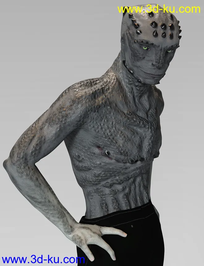 Oolong HD for Genesis 8 Male模型的图片13