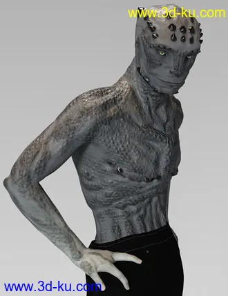 3D打印模型Oolong HD for Genesis 8 Male的图片