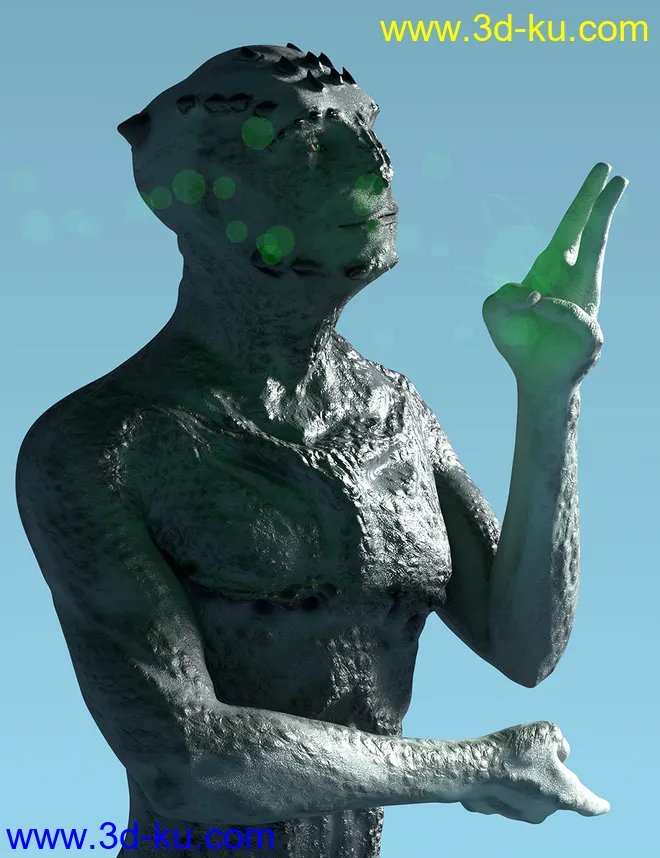 Oolong HD for Genesis 8 Male模型的图片16