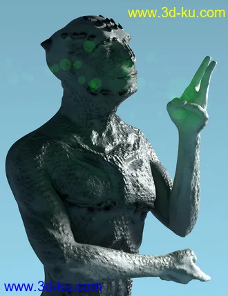 3D打印模型Oolong HD for Genesis 8 Male的图片