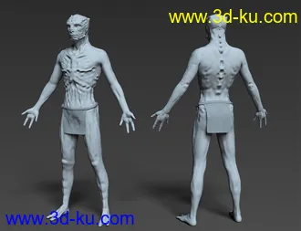 3D打印模型Oolong HD for Genesis 8 Male的图片