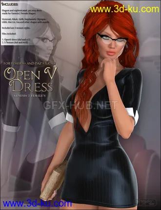 3D打印模型Open V Dress for G2F的图片