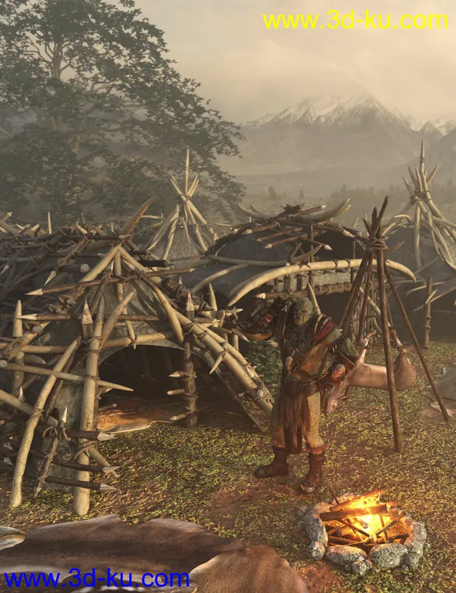 Orcish Camp 1模型的图片1