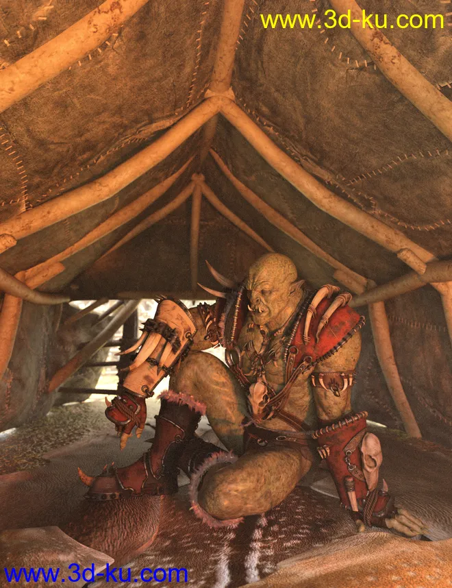 Orcish Camp 1模型的图片7