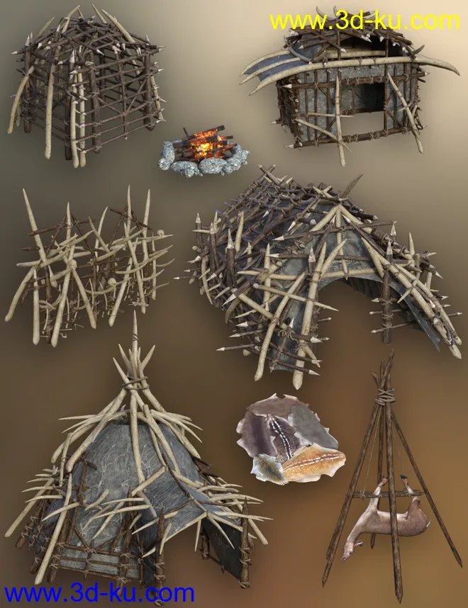 Orcish Camp 1模型的图片8
