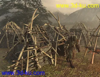 3D打印模型Orcish Camp 2的图片