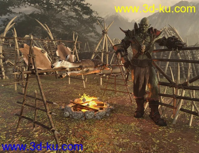 Orcish Camp 2模型的图片4