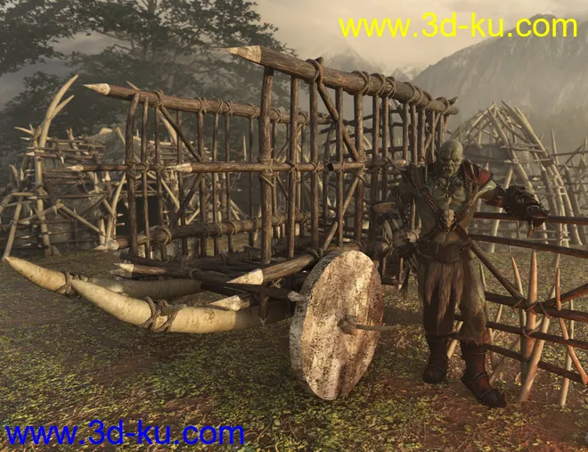 Orcish Camp 2模型的图片5