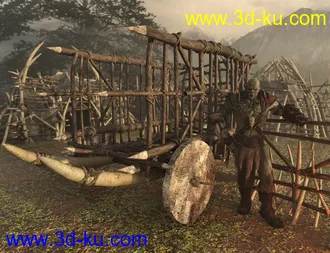 3D打印模型Orcish Camp 2的图片
