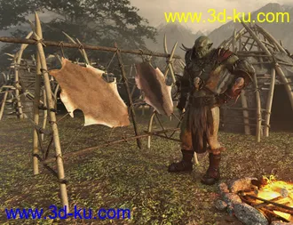 3D打印模型Orcish Camp 2的图片