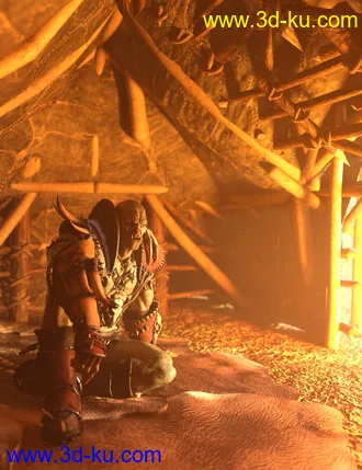 3D打印模型Orcish Camp 2的图片