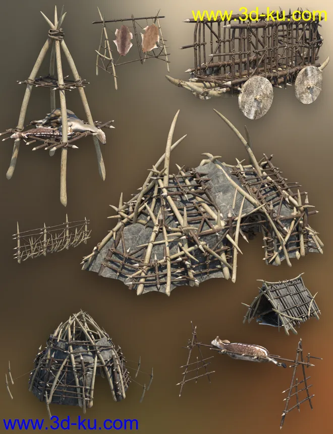 Orcish Camp 2模型的图片8