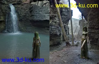 3D打印模型Orestes Iray HDRI Environments - Lost Grotto的图片