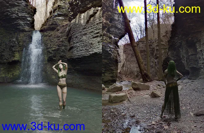 Orestes Iray HDRI Environments - Lost Grotto模型的图片3